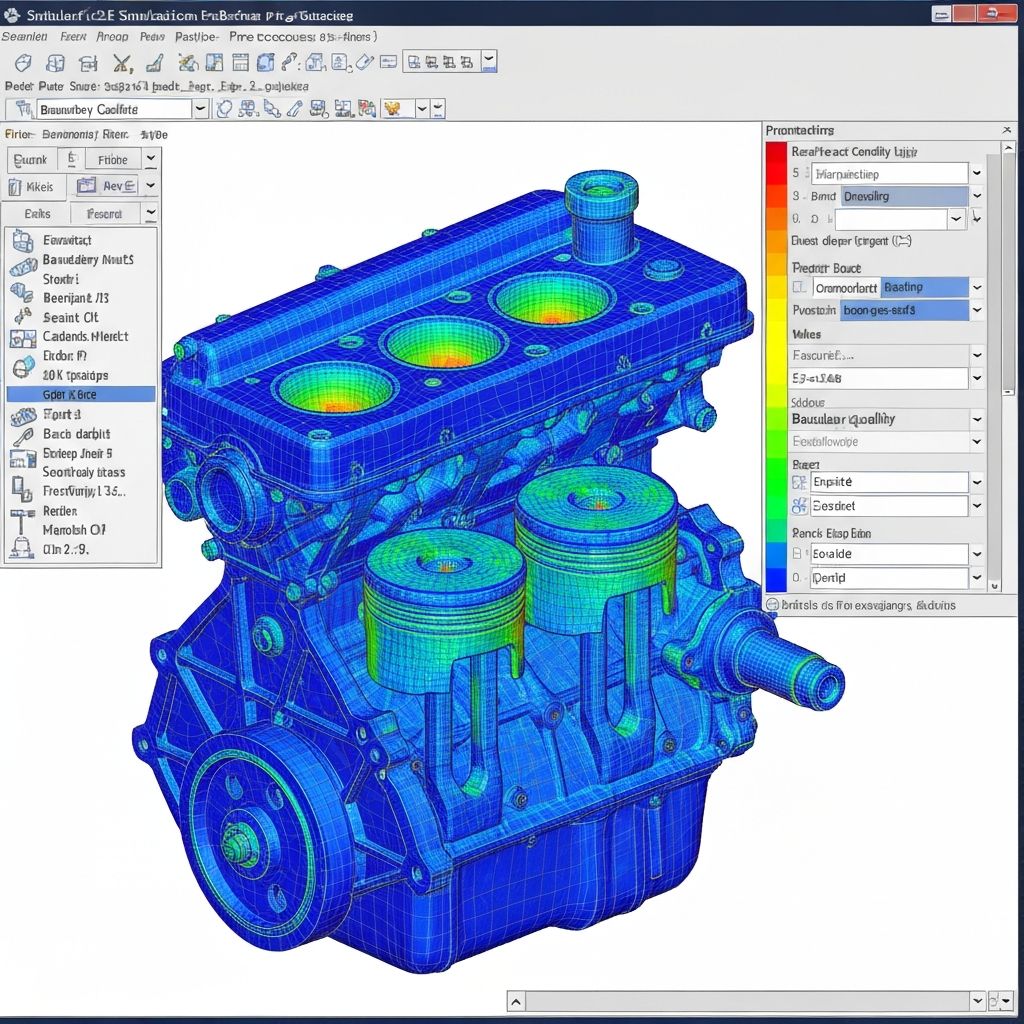 CAxWorks.PreSys simulation